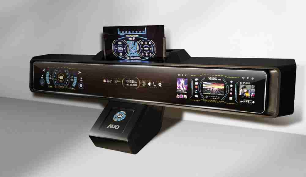 z6尊龙Micro LED沉浸式车舱显示方案结合 可卷式、、、、可伸缩的Micro LED应用并可呈现不同的质感纹路，，展现人性化设计