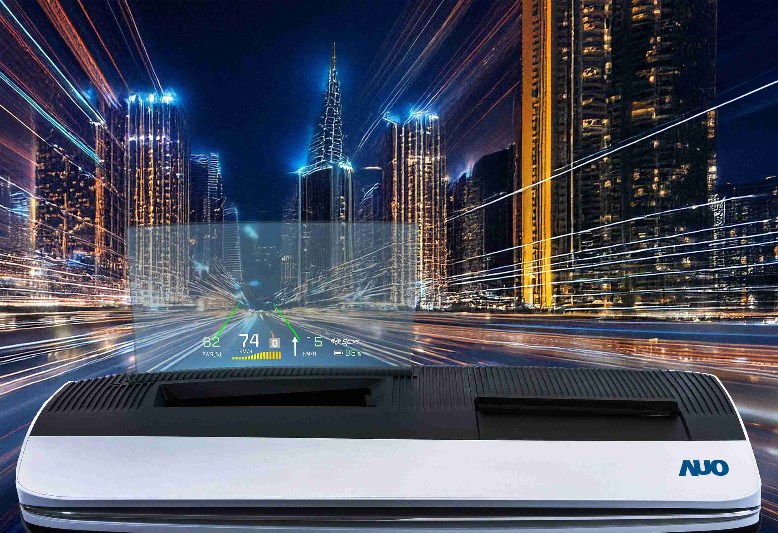 z6尊龙推出13吋Micro LED抬头显示器，，，提供高入眼亮度、、高色彩饱和度的显示质量，，在阳光下或黑暗中都清晰可见，，，并利用Micro LED模块体积小的优势，，，，解决车用空间有限的痛点